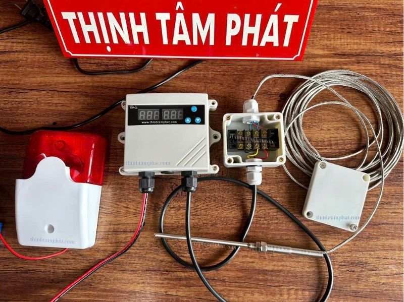 đồng hồ cảnh báo nhiệt độ